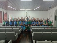Alunos da Escola Leonor Santos visitam a Câmara Municipal