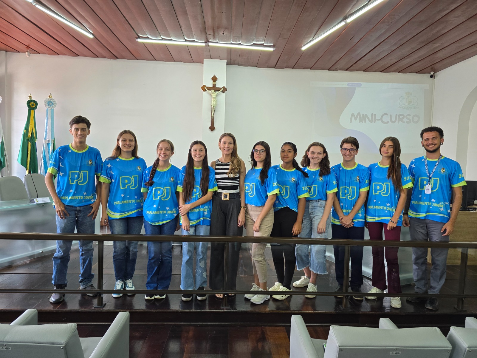 Câmara Municipal promove semana de integração e capacitação para Parlamento Jovem