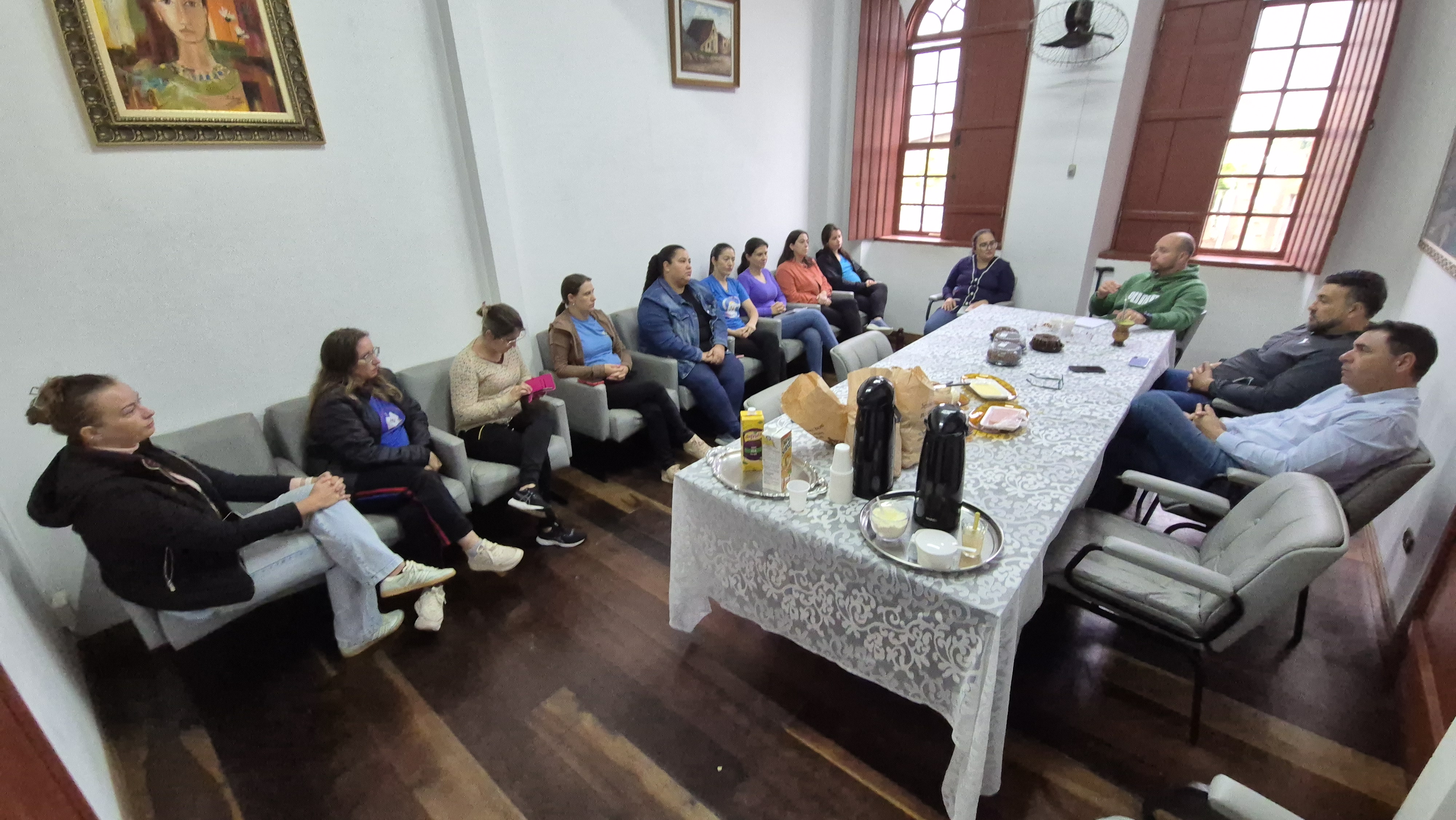 Câmara promove diálogo com diretoras dos CMEIs sobre educação infantil em Palmeira