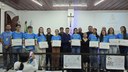 Câmara realiza entrega de equipamentos ao Parlamento Jovem