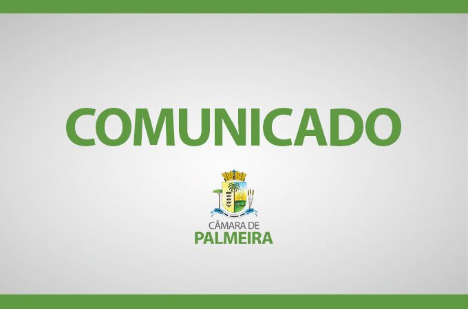 Comunicado: Expediente na sexta-feira, 1º de agosto