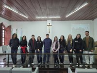 Grêmio Estudantil Força Jovem visita Câmara Municipal