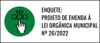 Câmara Municipal faz enquete sobre Projeto de Emenda à Lei Orgânica