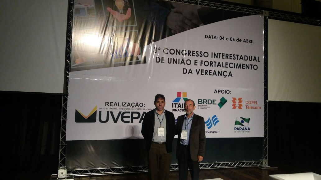 Câmara representada no 3º Congresso Interestadual de União e Fortalecimento da Vereança