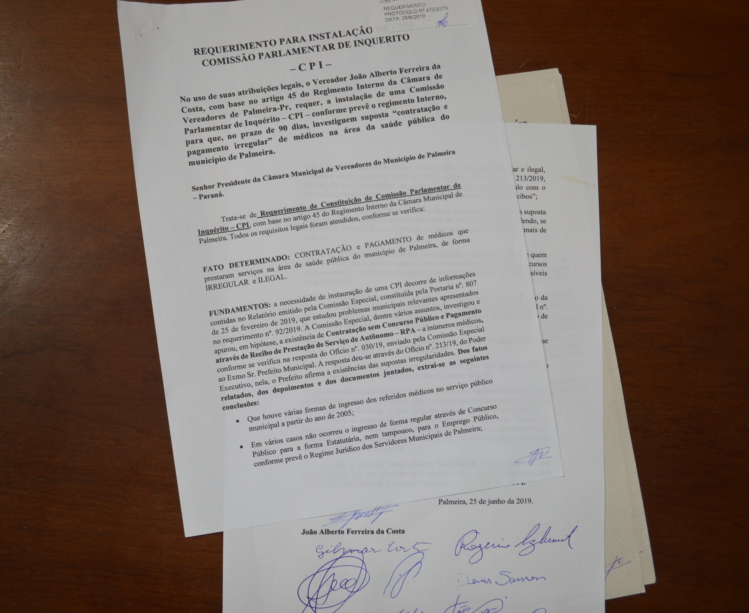 CPI apresenta Relatório Final
