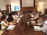 Deputada Maria Victória visita Witmarsum e é recepcionada pelo Presidente da Câmara Municipal