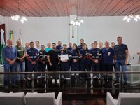 EQUIPE DO SAMU RECEBEU MOÇÃO DE APLAUSOS DOS VEREADORES DE PALMEIRA