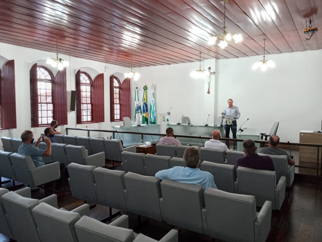 Gideões Internacionais no Brasil visitam a Câmara Municipal