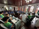 PARLAMENTO JOVEM REALIZOU A 1ª SESSÃO ORDINÁRIA DO 1º PERÍODO LEGISLATIVO PARLAMENTO JOVEM REALIZOU A 1ª SESSÃO ORDINÁRIA DO 1º PERÍODO LEGISLATIVO