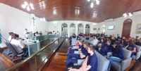 PARLAMENTO JOVEM REALIZOU POSSE DA NOVA MESA DIRETIVA E SESSÃO ORDINÁRIA