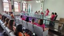PARLAMENTO JOVEM REALIZOU SESSÃO ORDINÁRIA E HOMENAGEOU O OUTUBRO ROSA PARLAMENTO JOVEM REALIZOU SESSÃO ORDINÁRIA E HOMENAGEOU O OUTUBRO ROSA