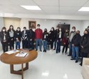 PARLAMENTO JOVEM VISITA A SEDE DO PODER EXECUTIVO MUNICIPAL