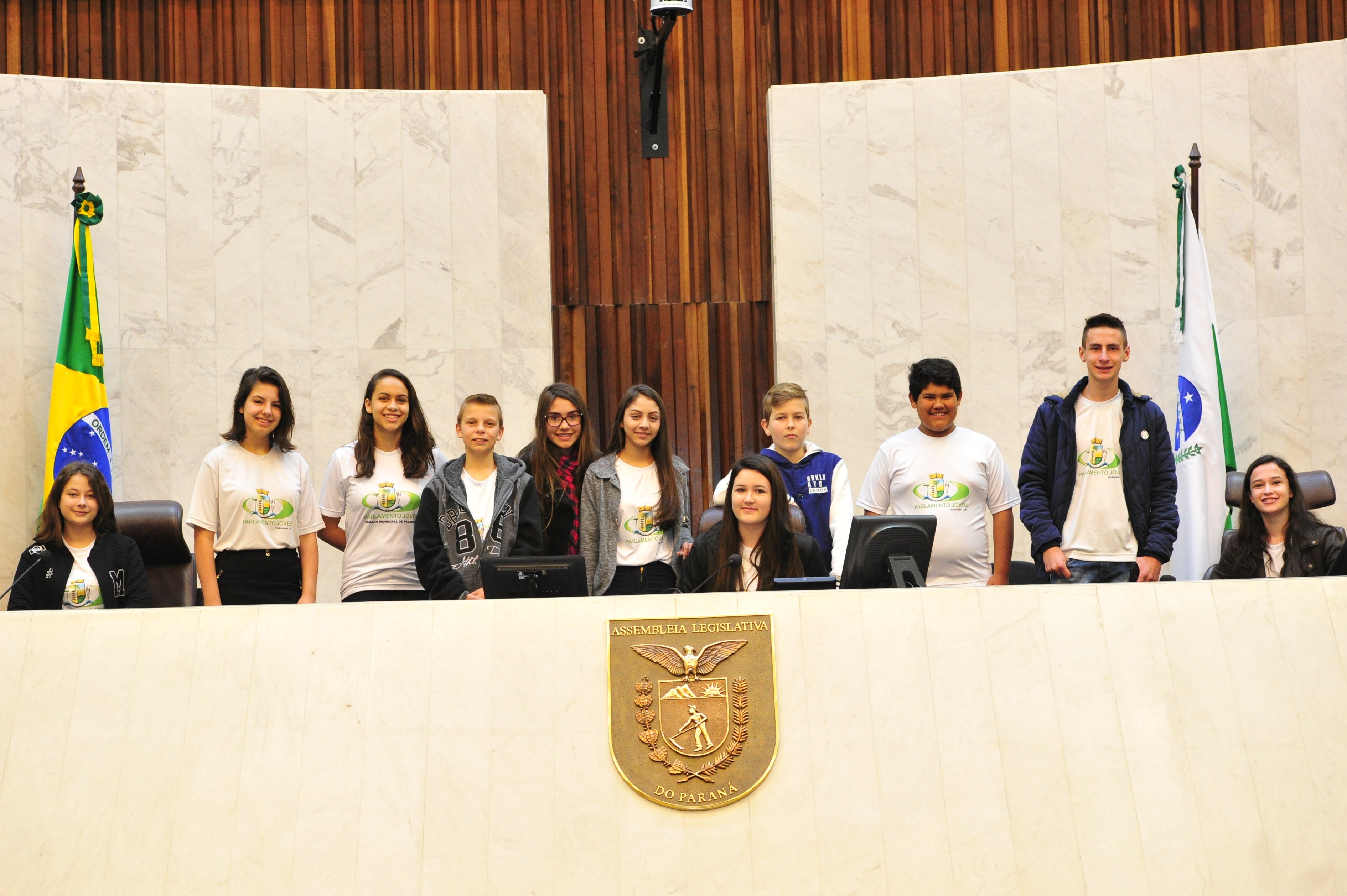 PJ de Palmeira visita Assembleia Legislativa do Paraná