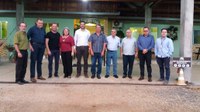 Presidente da Câmara Municipal participa de recepção a representantes do SESC e FECOMÉRCIO