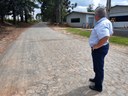 Presidente da Câmara Municipal visita obras de reparos na zona rural do município