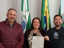 PRESIDENTE ODAIR SANSON JÚNIOR NOMEIA MEMBROS INTEGRANTES DA PROCURADORIA DA MULHER PRESIDENTE ODAIR SANSON JÚNIOR NOMEIA MEMBROS INTEGRANTES DA PROCURADORIA DA MULHER