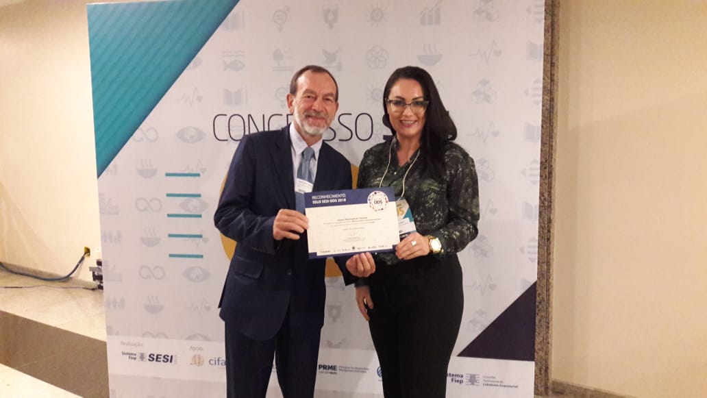 PROGRAMA PARLAMENTO JOVEM RECEBE SELO DO PRÊMIO SESI / ODS 