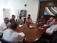 Vereador participou de reunião com a equipe técnica da Copel com o intuito de melhorias para a Colônia Witmarsum