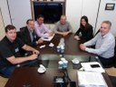Vereadores participaram de reunião com a Diretoria da Sanepar para deliberar sobre a renovação do contrato Vereadores participaram de reunião com a Diretoria da Sanepar para deliberar sobre a renovação do contrato