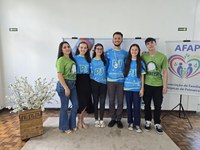 Integrantes do Parlamento Jovem participam de evento sobre conscientização do autismo em Palmeira
