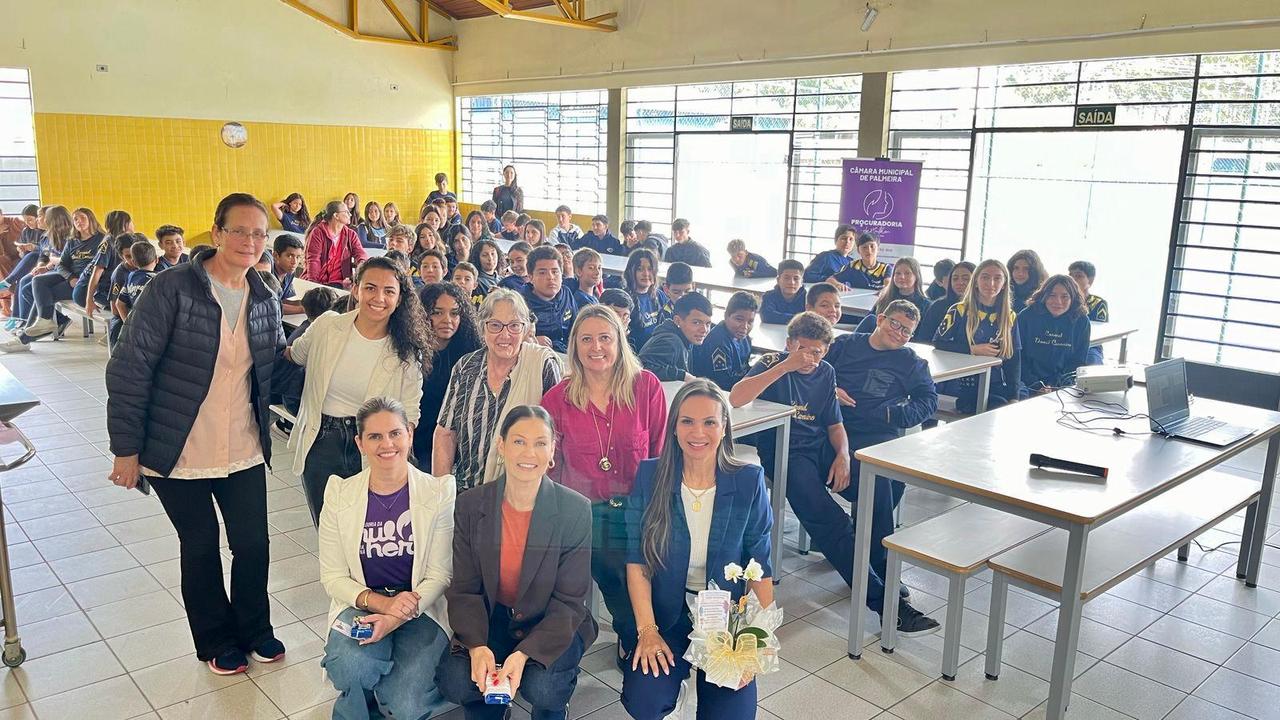 Segunda ação do "Sentinela + Advocacia Vai à Escola" acontece no Colégio Coronel David Carneiro